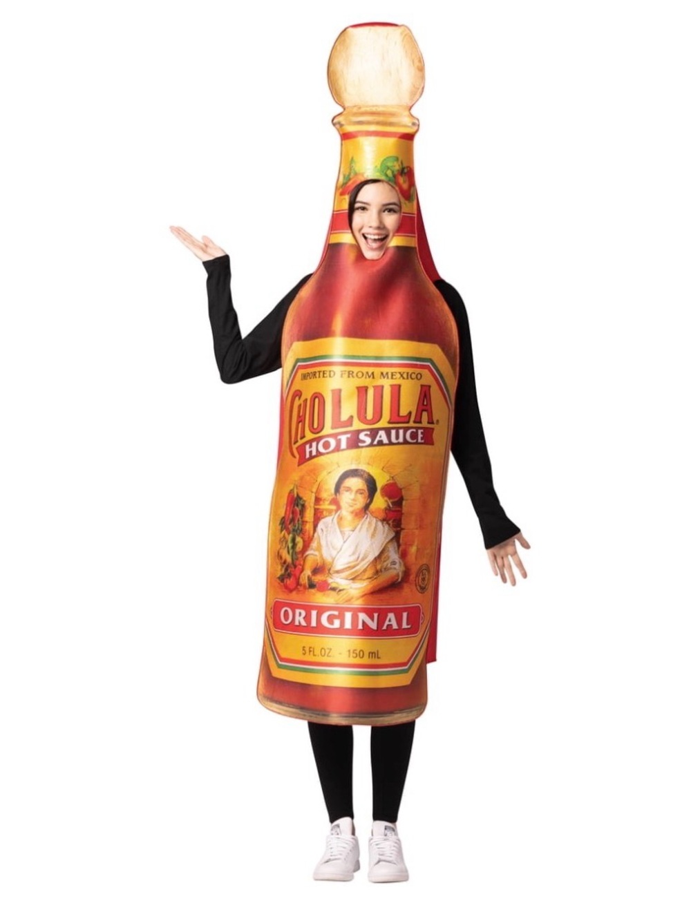 Adult Cholula Hot Sauce Bottle Costume
